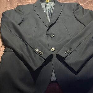 John Varvatos navy blazer and pants